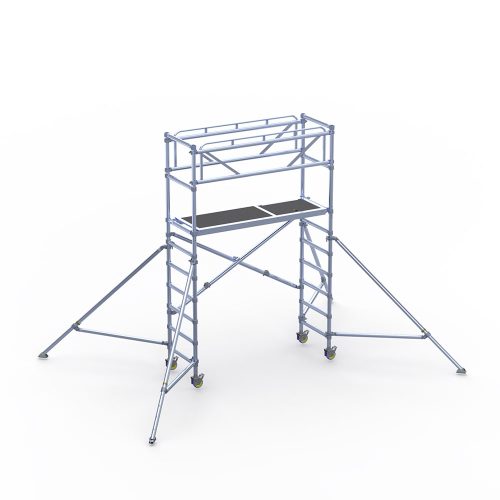 Instant Snappy su turėklais - 4m darbinis aukštis