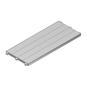 Platforma, aliuminis- 3.07m